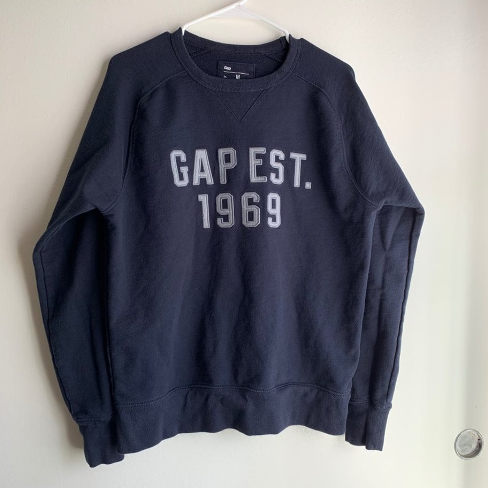 GAP Navy Blue GAP EST. 1969 Sweater